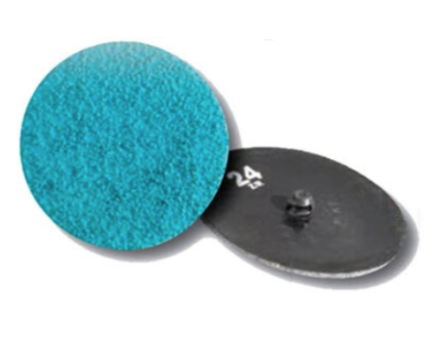 Gemtex Abrasives 301 Zee Supreme 100% Zirconia With Top Coat Mini Grind R Disc
