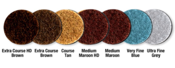 Gemtex Abrasives 251 BritePrep, Hook and Loop (No Hole) Sufface Conditioning Disc