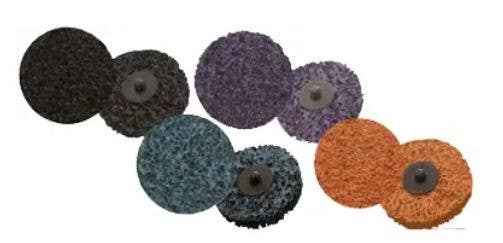 Gemtex Abrasives 53209 Strip Away Type R Plastic Roll-On Locking Style, 1/2" Thick