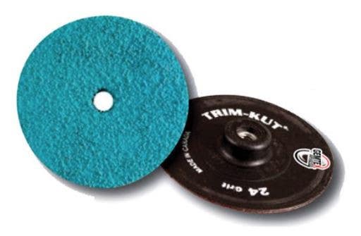 Gemtex Abrasives 303 Zee Supreme 100% Zirconia With Top Coat Trim-Kut Disc