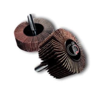 Gemtex Abrasives 26 CutFlex Aluminum Oxide 1/4" Spindle Mount Flap Wheel