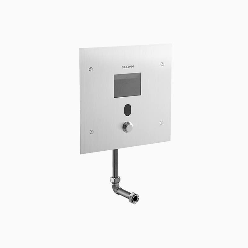 Sloan SOLIS 8195-0.5-SWB OR Concealed SOLIS Urinal Flushometer w/ Small Wall Box, L Dimension-2-3/4" - 10-3/4" LDIM,Rough Brass