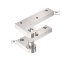 Accurate T/D/B/F Offset Pivot Hinge