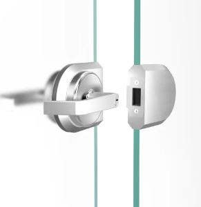 Accurate Lock & Hardware G-CYL-GPS Cylindrical Glass Patch Strike