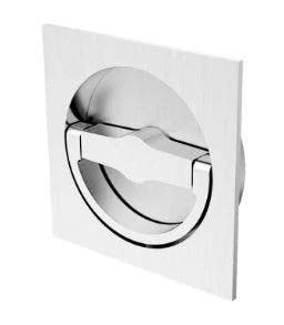 Accurate Lock & Hardware 22/23DR Drop Ring Pull, Concealed Fasteners