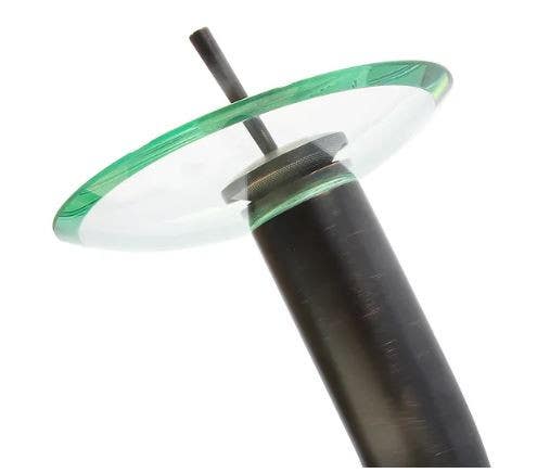 Dyconn WF1H10 Round Glass Head Waterfall Bathroom Faucet