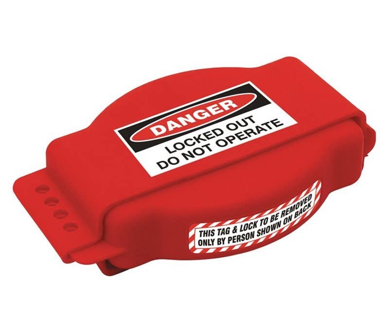 AccuformNMC AVL01 Adjustable Gate Valve Lockout, 7" x 5"