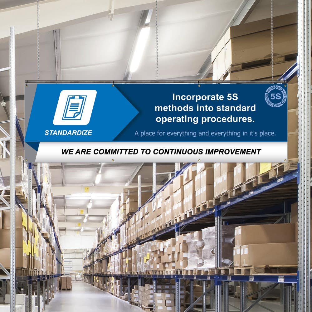 AccuformNMC BT Standardize, 5S Banner