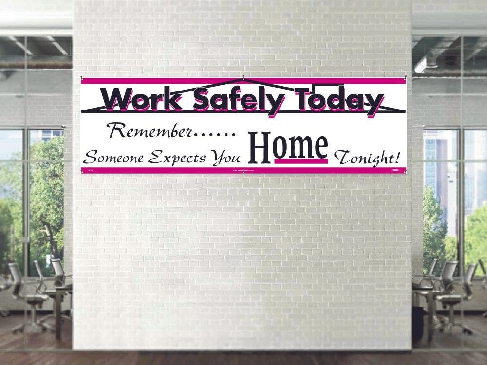 AccuformNMC BT Work Safely Today Banner