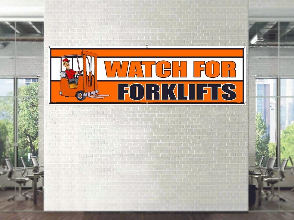 AccuformNMC BT Watch For Forklifts Banner