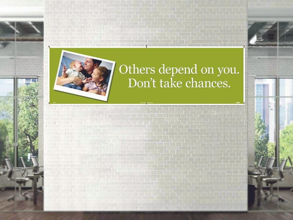 AccuformNMC BT Others Depend On You. Don't Take Chances Banner