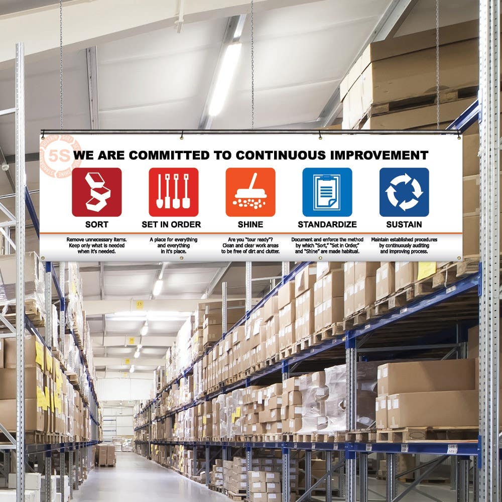 AccuformNMC MBR 5s We Are Committed To Continuous Improvement Banner