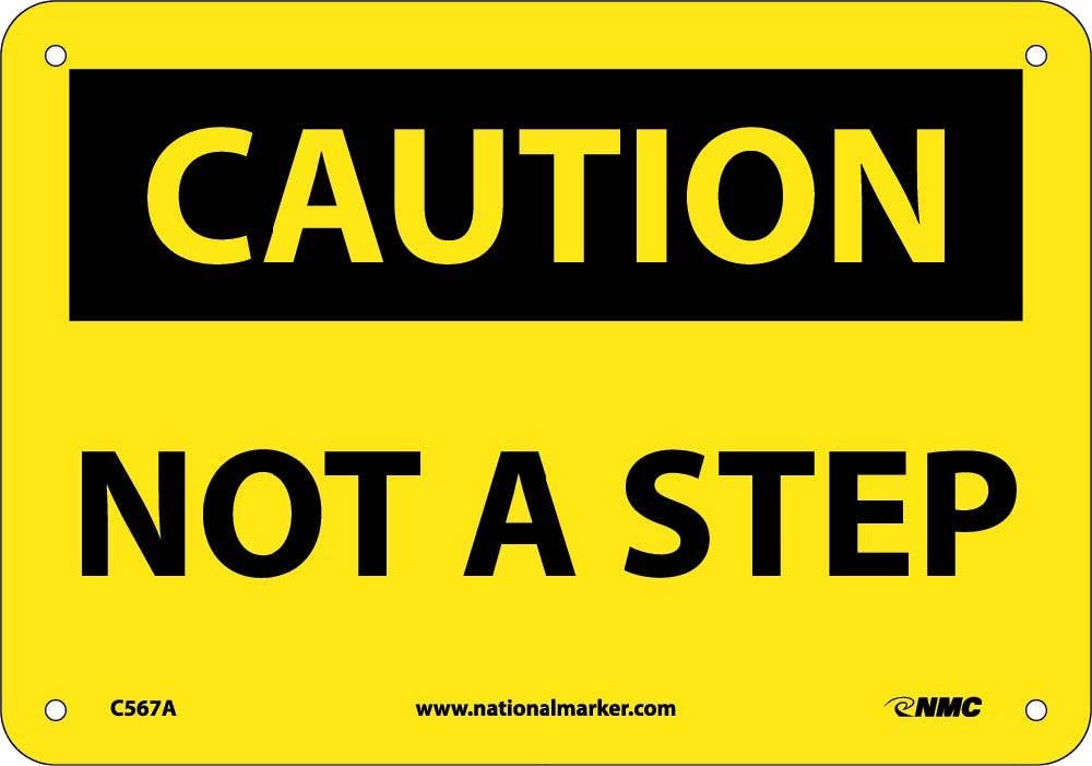 AccuformNMC MCSP614 OSHA Caution Safety Sign, Only Authorized Personnel Allowed..., 10" x 14"
