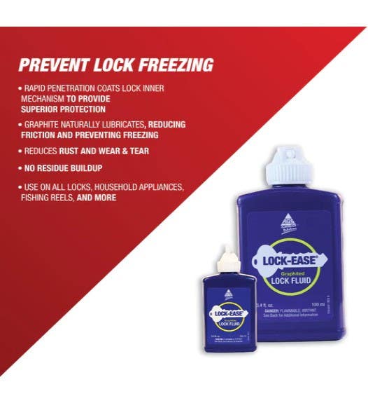 AGS LE-4 Lock Ease Lubricating Fluid, 3.4-oz.