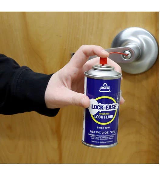 AGS LE-5 Lock-Ease Graphite Lock Fluid, 3-oz. Aerosol