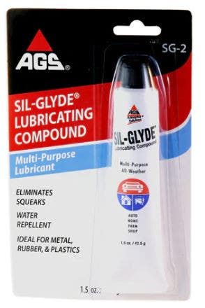 AGS SG-2H Silicone Glide Lubricant, 1.5-oz.
