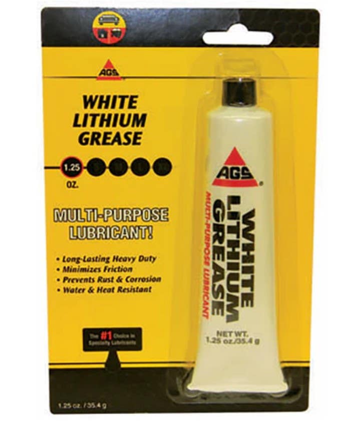 AGS WL-1H White Lithium Grease, 1.25-oz.