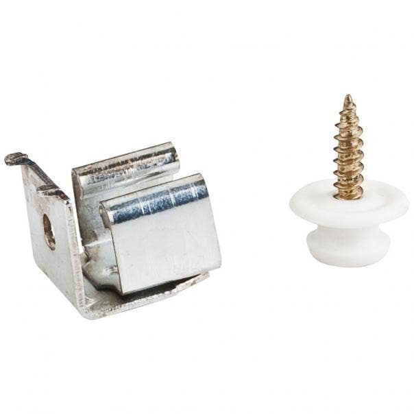 Hardware Resources 50610 Button Catch Inside Clip - Zinc Receiver, 100 Pieces