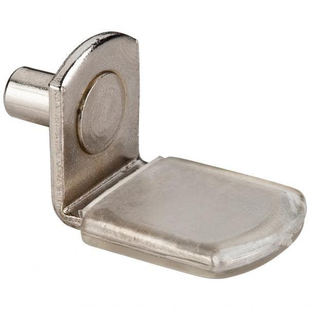 Hardware Resources 1708 5 mm Pin Angled Shelf Support w/ 3/4" Arm & Sleeve, 1,000 Pcs.