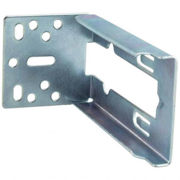Hardware Resources 303FUSFT2 HR MAX Rear Mounting Bracket For Soft-Close Ball Bearing Slide, Pair