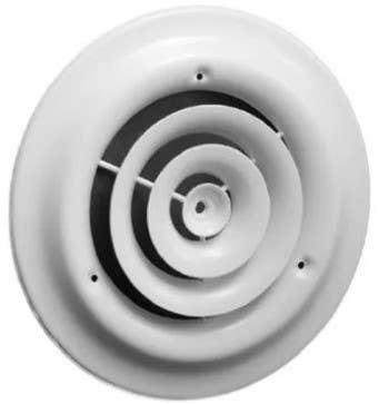 AmeriFlow 1500W Round Ceiling Diffuser, Steel