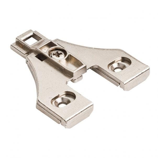 Hardware Resources 400.3724.75 HR MAX Heavy Duty Zinc Die Cast Plate For 125 Deg. Hinge,Cam Adj.