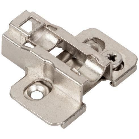 Hardware Resources 600.0P29.05 HR MAX Heavy Duty Zinc Die Cast Plate w/ Euro Screw, Cam Adj.