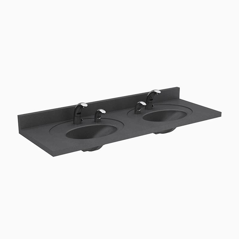Sloan ELC-4 SloanStone Electronic Lavatory Countertop Sink (ELC Series), Less Faucet