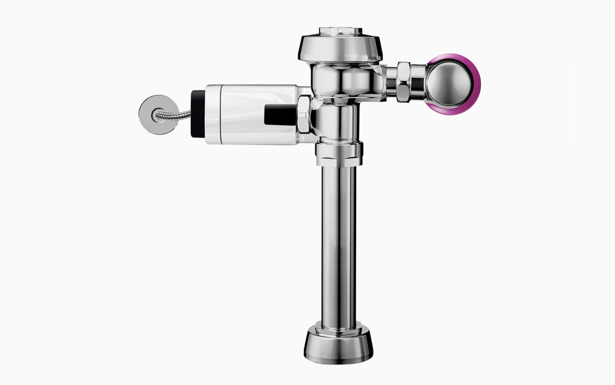 Sloan Royal 111-1.28 RW SFSM HW Royal SFSM For Reclaimed Water,Flush Volume-1.28 gpf,Hardwired, Polished Chrome