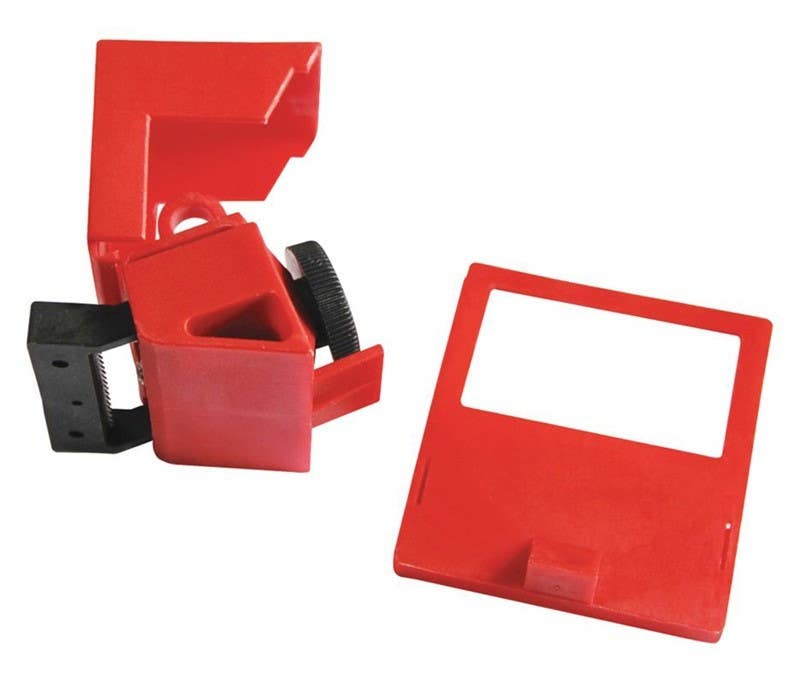 AccuformNMC CB06 Clamp-On Circuit Breaker Lockout, 1.75" x 1.80" - Medium