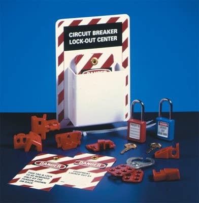 AccuformNMC CBLO1 Lockout Center, Circuit Breaker, Equipped