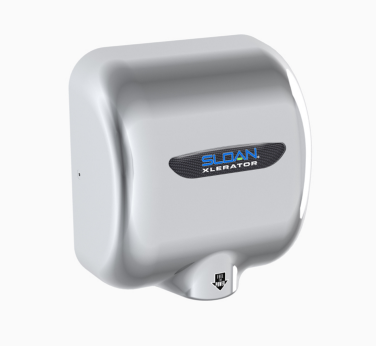 Sloan EHD 501 Hand Dryer CP 110-120V4.3-4.5A XLERATOR Sensor-Operated Wall - Surface Hand Dryer,Polished Chrome