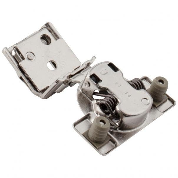 Hardware Resources 9394-2C HR MAX Heavy Duty Soft-Close Compact Hinge w/ Press-In Dowel