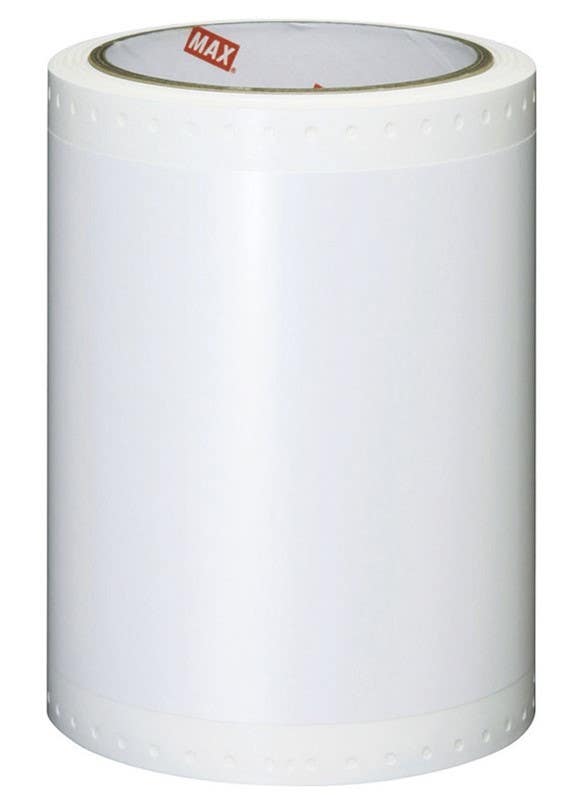 AccuformNMC CPM1V21 Pet White Tape Roll, 6.40" x 9.40"