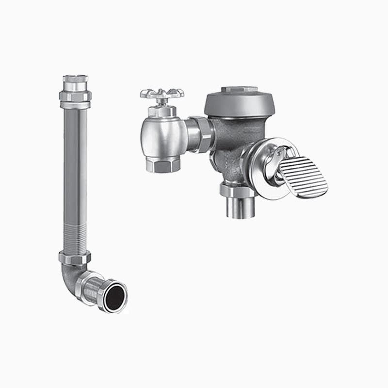 Sloan ROYAL 313 ROYAL Concealed Pedal Flushometer, Finish-Rough Brass