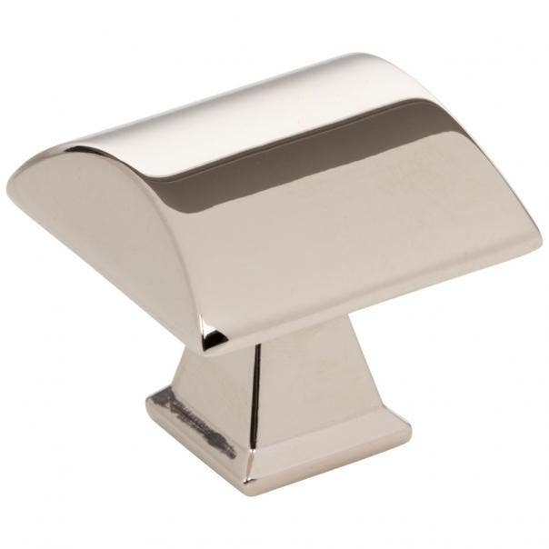 Jeffrey Alexander 944 Roman Cabinet Square Knob, Overall Length-1 1/4"