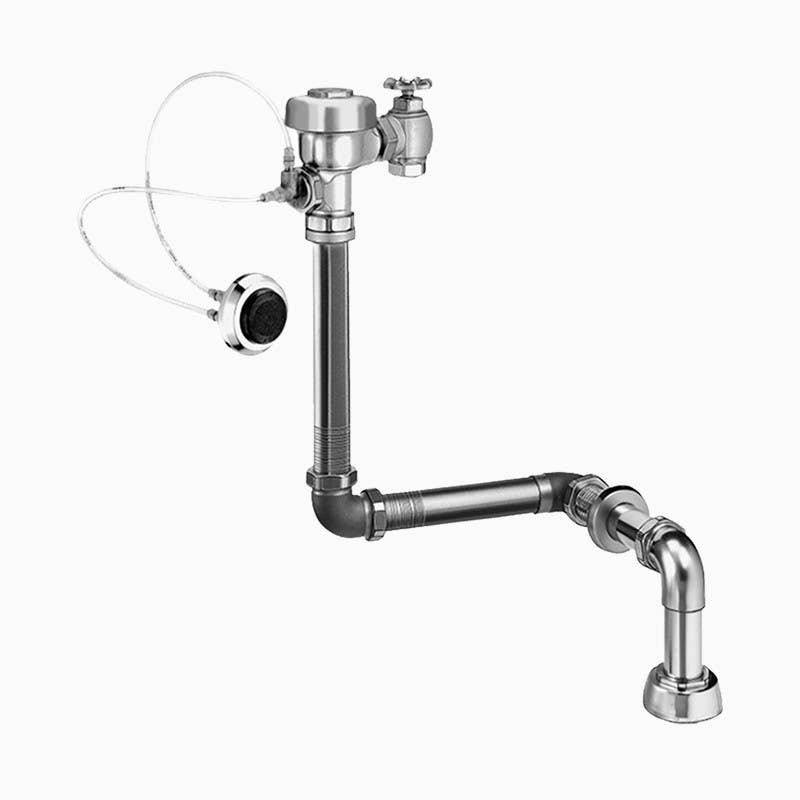 Sloan ROYAL 942 ROYAL Hydraulic Water Closet Flushometer, L Dimension-2" to 10-3/4" LDIM,Rough Brass