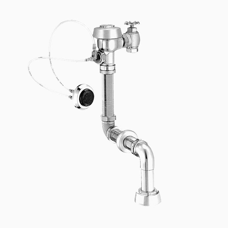Sloan ROYAL 953 ROYAL Hydraulic Water Closet Flushometer 2" to 10-3/4" LDIM, Rough Brass