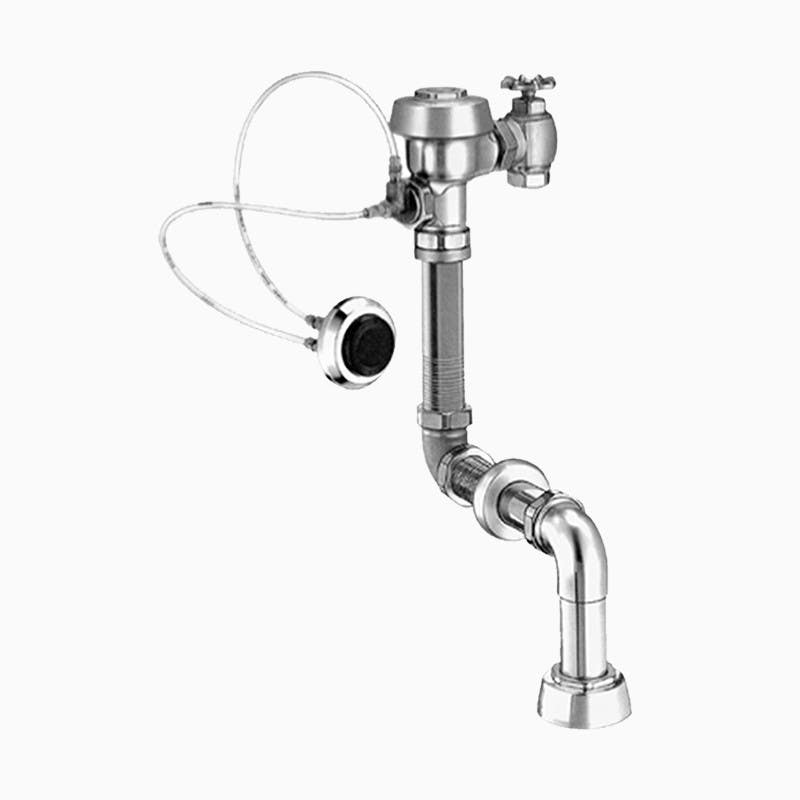 Sloan ROYAL 955 ROYAL Hydraulic Water Closet Flushometer, L Dimension-2" to 10-3/4" LDIM, Polished Chrome