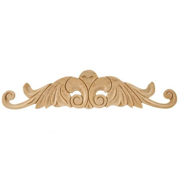 Hardware Resources APL-04-20 Hand Carved Nouveau Onlay