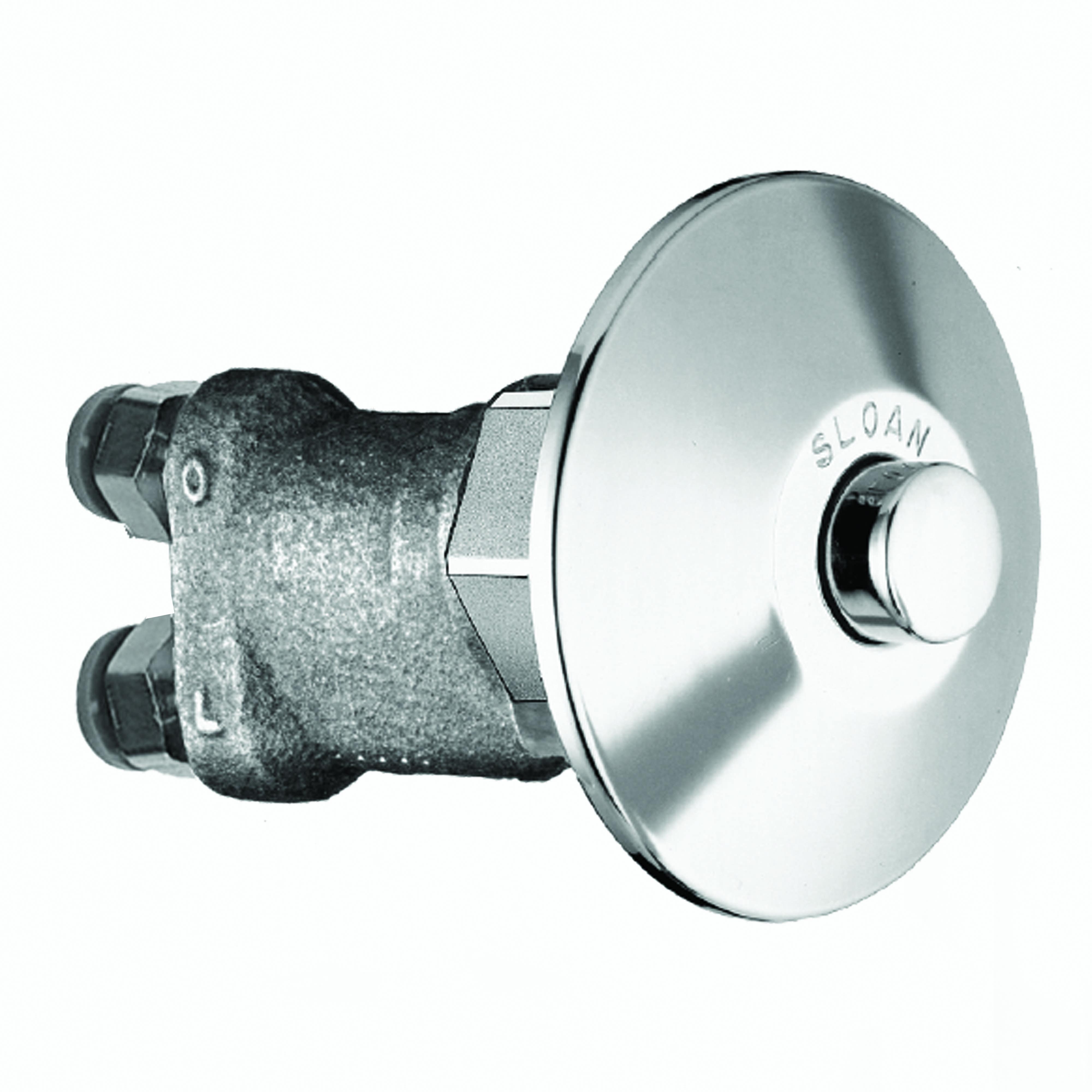 Sloan HY-108-A MBPM ROYAL Hydraulic Actuator Metal Button, Panel Mount