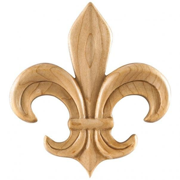 Hardware Resources APL-14 Fleur-de-Lis Applique