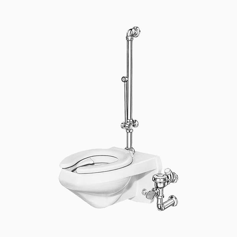 Sloan ROYAL BPW 1040 ROYAL Bedpan Washer Flushometer, Finish-Polished Chrome