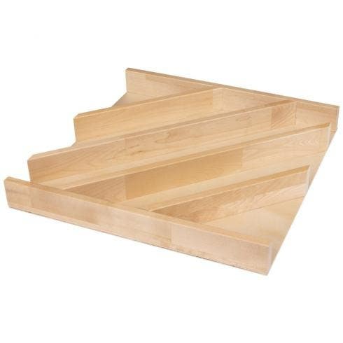 Hardware Resources AU021-B24 19" Angled Utensil Drawer Insert