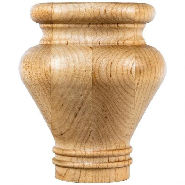 Hardware Resources BF42 Turned Bun Foot