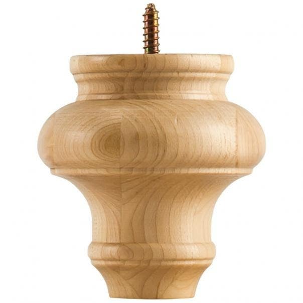 Hardware Resources BF4 Turned Transitional Bun Foot