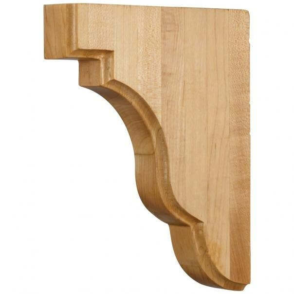 Hardware Resources CORSQ Square Edge Corbel, 1 3/4" W