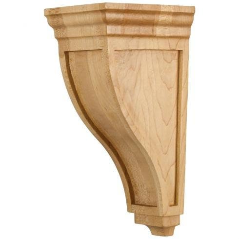Hardware Resources CORX-1 Arts & Crafts Corbel, 4 3/8" W x 5" D x 10" H