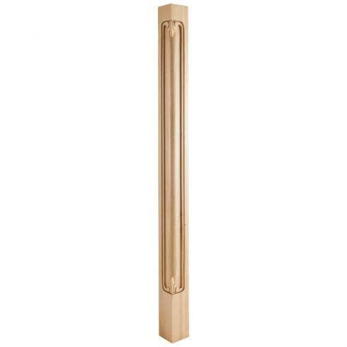 Hardware Resources CP-1 Acanthus Corner Post, 2 3/4" W x 2 3/4" D