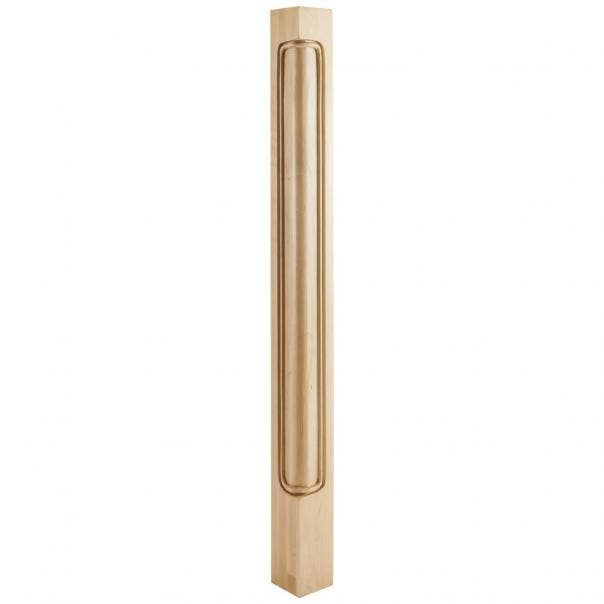 Hardware Resources CP-3 Beaded Corner Post, 2 3/4" W x 2 3/4" D
